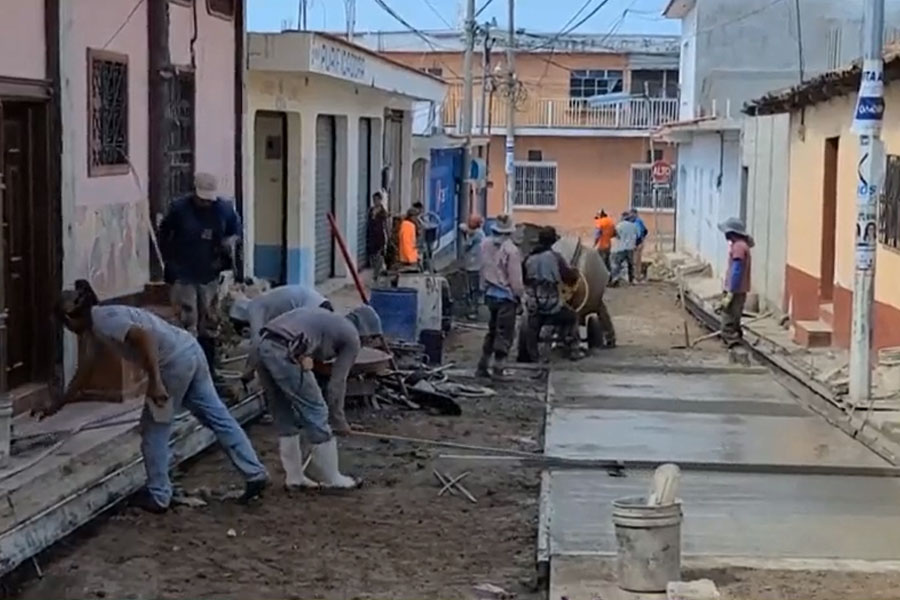 Avances de la calle principal del Barrio El Altillo – Municipalidad de ...