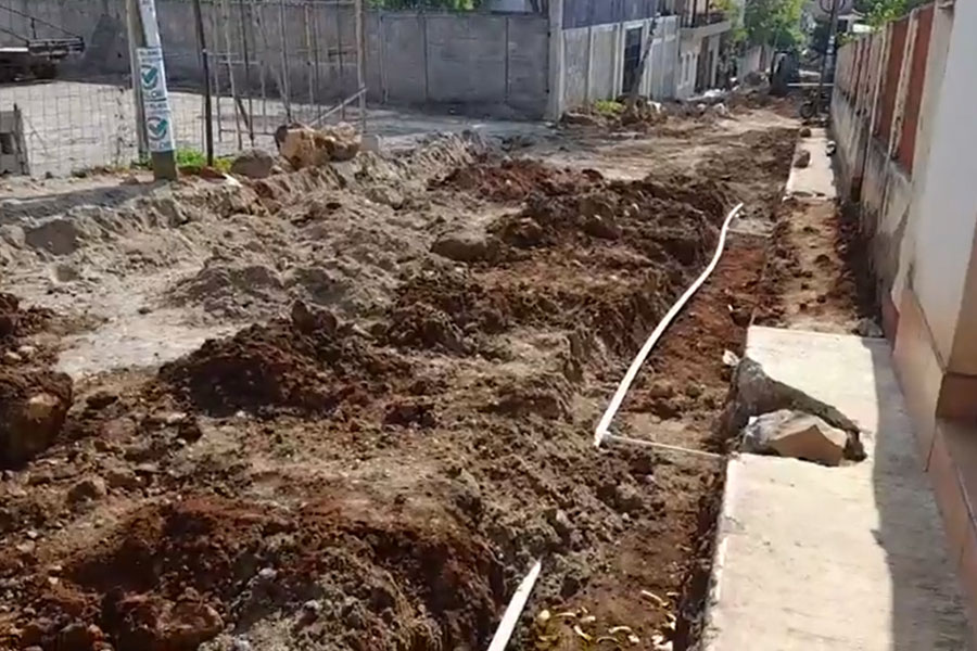 Avances del proyecto Barrio La Federal – Municipalidad de Agua Blanca