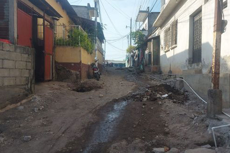 Proyecto de calle principal Barrio El Altillo – Municipalidad de Agua ...