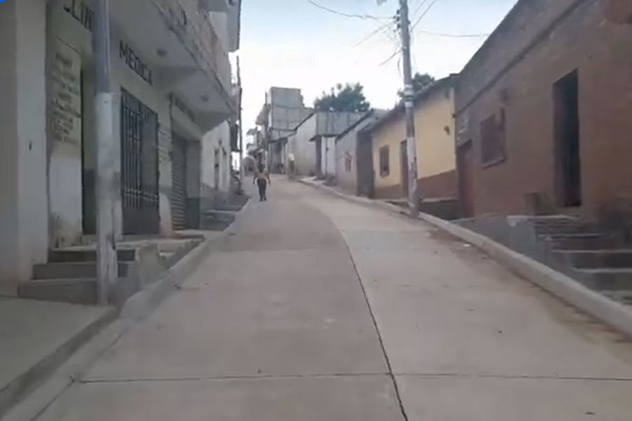 Pavimento Barrio El Altillo – Municipalidad de Agua Blanca