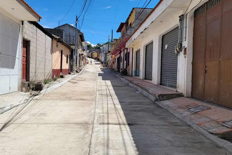 Avances del proyecto de pavimentación en Barrio El Altillo ...