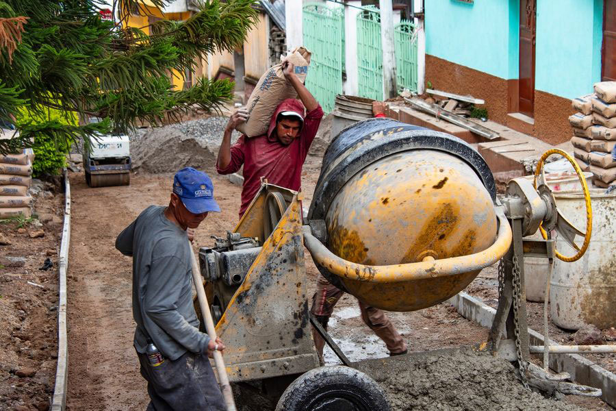 Pavimento del Barrio El Altillo – Municipalidad de Agua Blanca